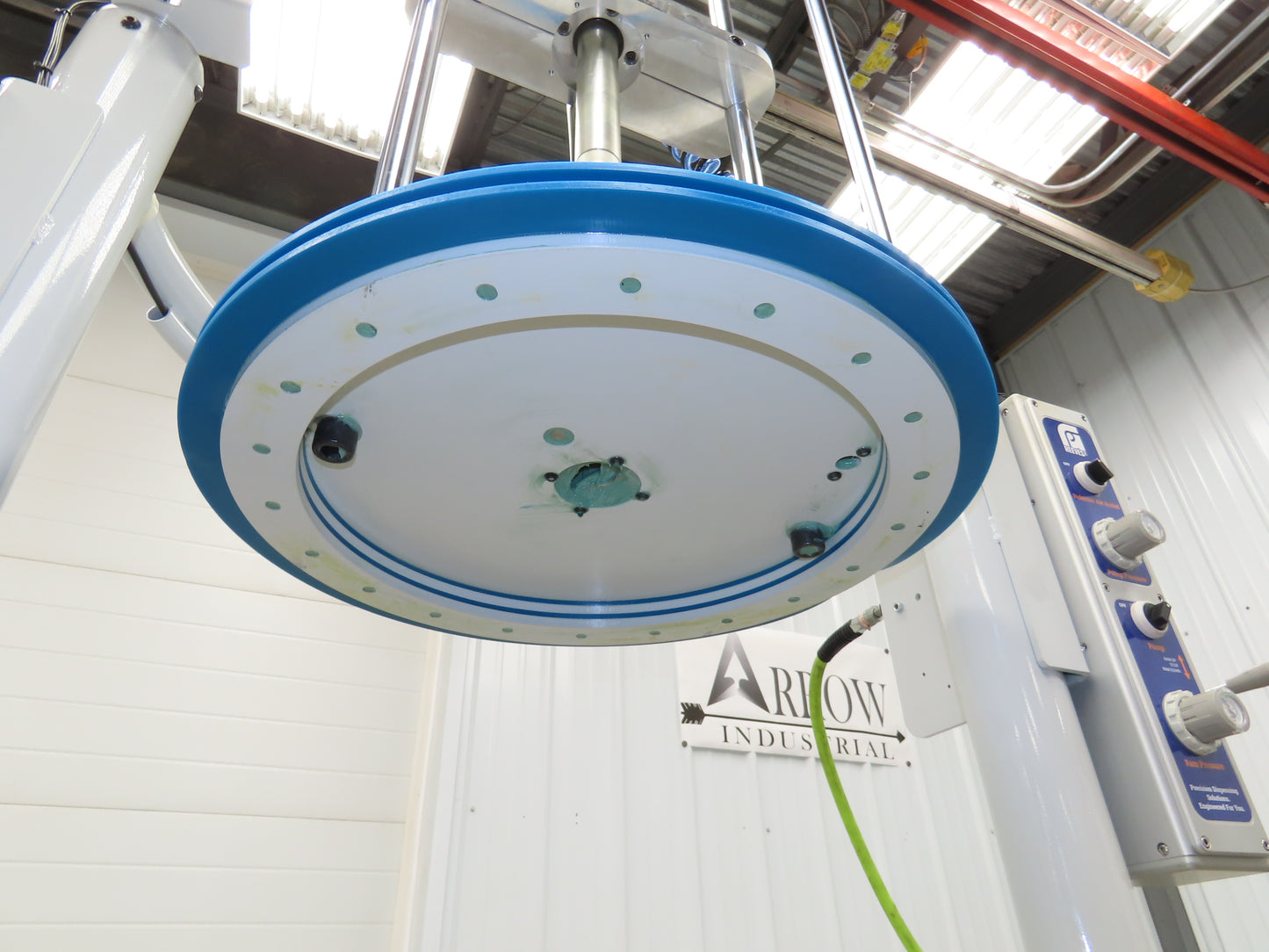 GP Reeves GDP20-400G70 Pneumatic Grease Pump Drum Unloader 55 Gal W/Accessories