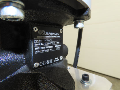 GP Reeves GDP20-400G70 Pneumatic Grease Pump Drum Unloader 55 Gal W/Accessories