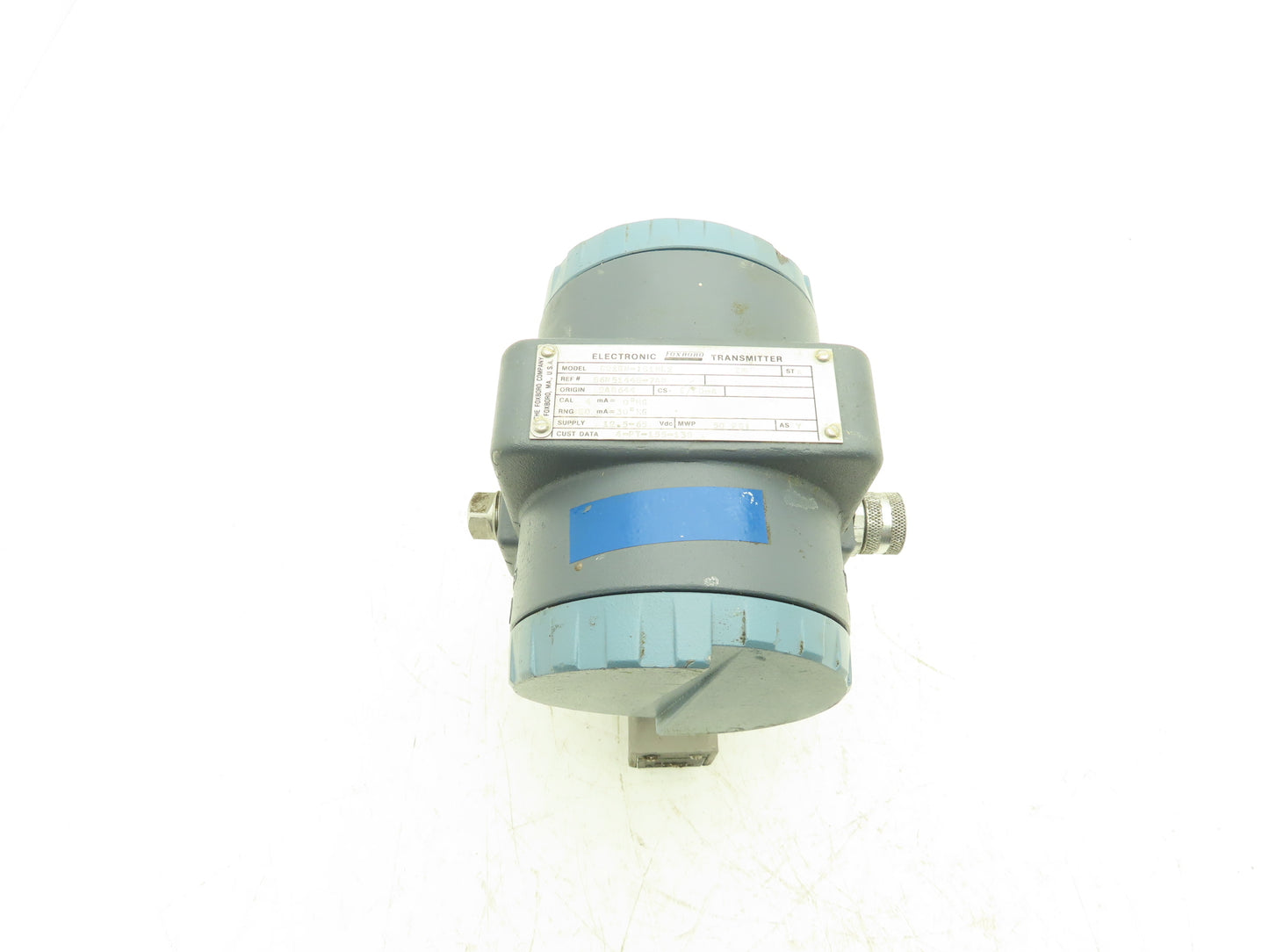 Foxboro 821GM-IS1NL2 Pressure Transmitter 1/2"NPT 12.5-65VDC 50PSI Max WP