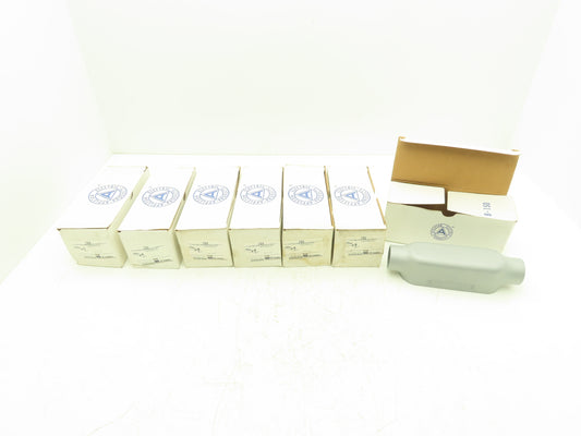 Appleton Electric C125-M Condulet 1-1/4" Mall Iron Type C Unilet Lot of 7