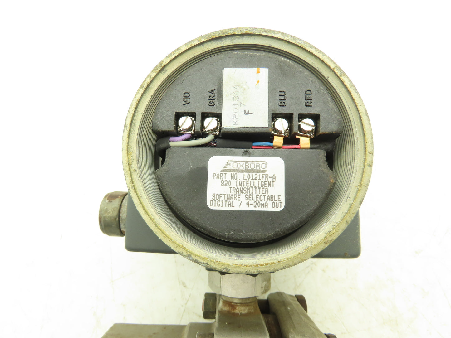 Foxboro 821GM-DS1NH1 Pressure Transmitter 1/4"NPT 12.5-65VDC 600PSI Max WP