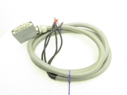 Lapp Kabel Olflex 191 5G25 Power Cable 4C 4AWG 600V 3PH w/6-Pin Connector 11'L