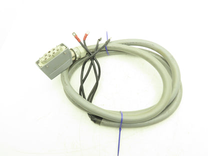 Lapp Kabel Olflex 191 5G25 Power Cable 4C 4AWG 600V 3PH w/6-Pin Connector 11'L