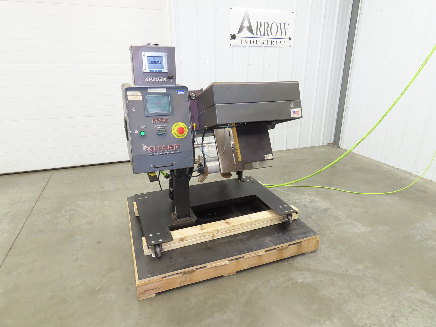 Sharp MAX 12 Bagging System Automatic Labeler SP203A Bagger Machine
