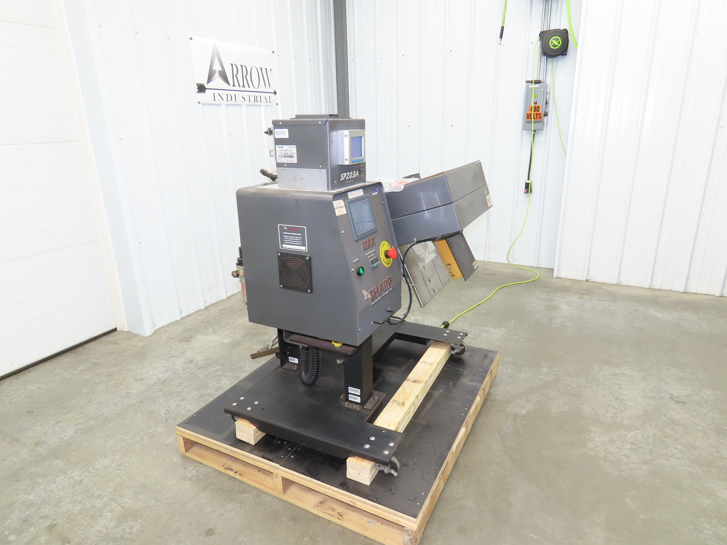 Sharp MAX 12 Bagging System Automatic Labeler SP203A Bagger Machine
