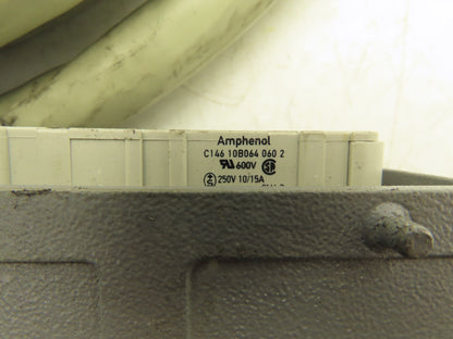 ABB 3HAC2512-1 Robot Control Power Cable 23'L 7M Amphenol Connectors 3HAC 8420-1