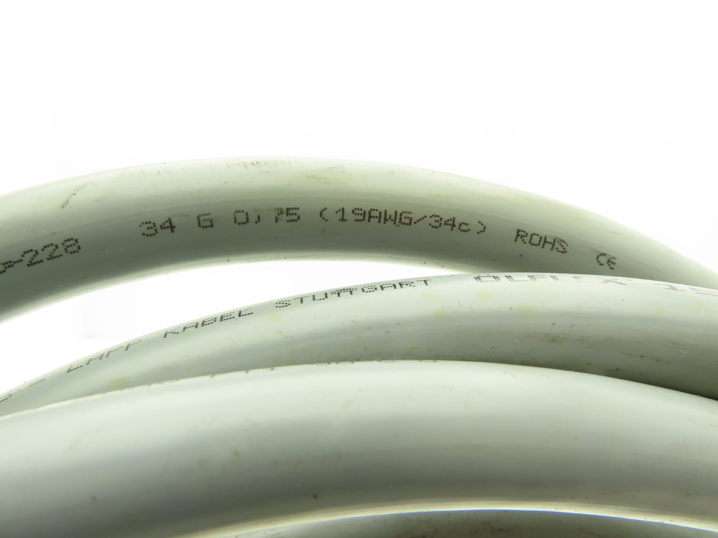 Lapp Kabel Olflex 150 Control Cable 19AWG 34C 600V w/24-Pin Connector 13'L