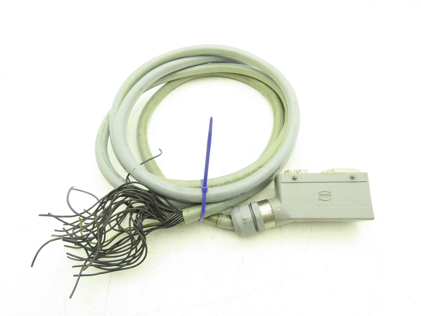 Lapp Kabel Olflex 150 Control Cable 19AWG 34C 600V w/24-Pin Connector 13'L