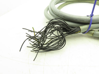 Lapp Kabel Olflex 150 Control Cable 19AWG 34C 600V w/24-Pin Connector 13'L