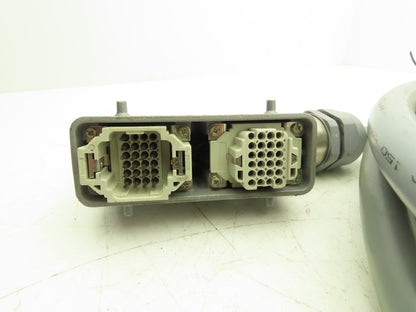 Lapp Kabel Olflex 150 Control Cable 19AWG 34C 600V w/24-Pin Connector 13'L