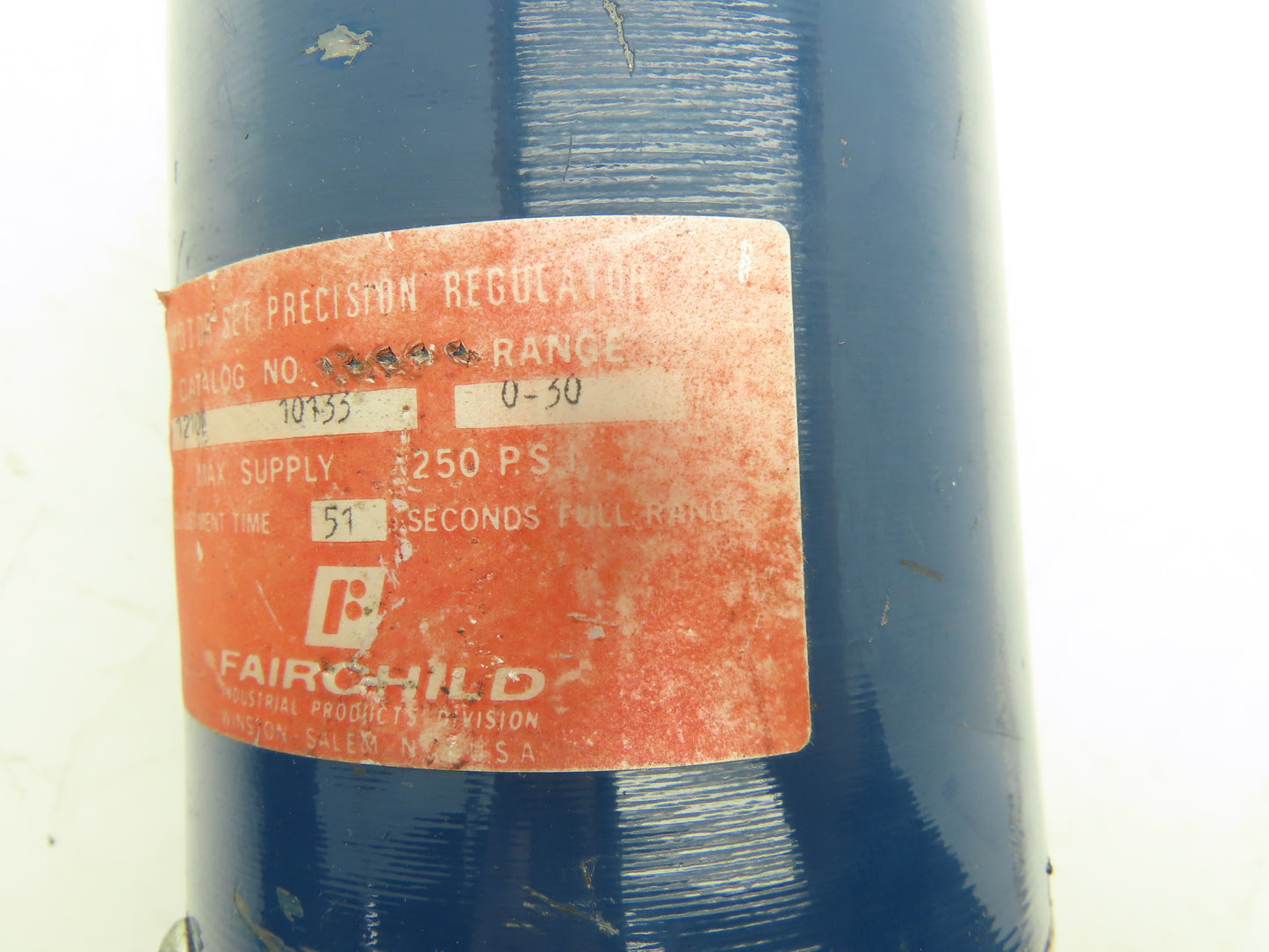 Fairchild 1210R-10133 Motorized Pneumatic Air Regulator 2-30PSI Range 3/8"NPT