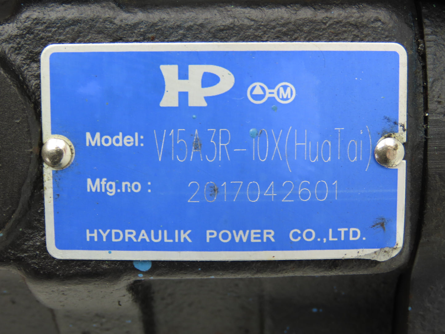 HP Hydraulik Power V15A3R-10X Hydraulic Variable Piston Pump 7gpm 3000psi 112M