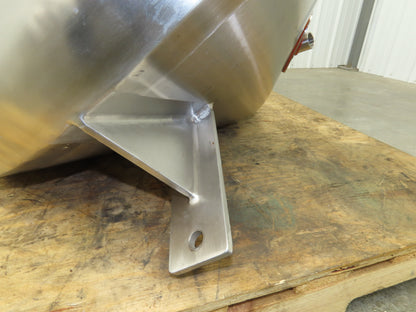 CFR 30 Gallon Cone Insulated Mixing Tank Jacketed 304 Stainless Steel Sanitary