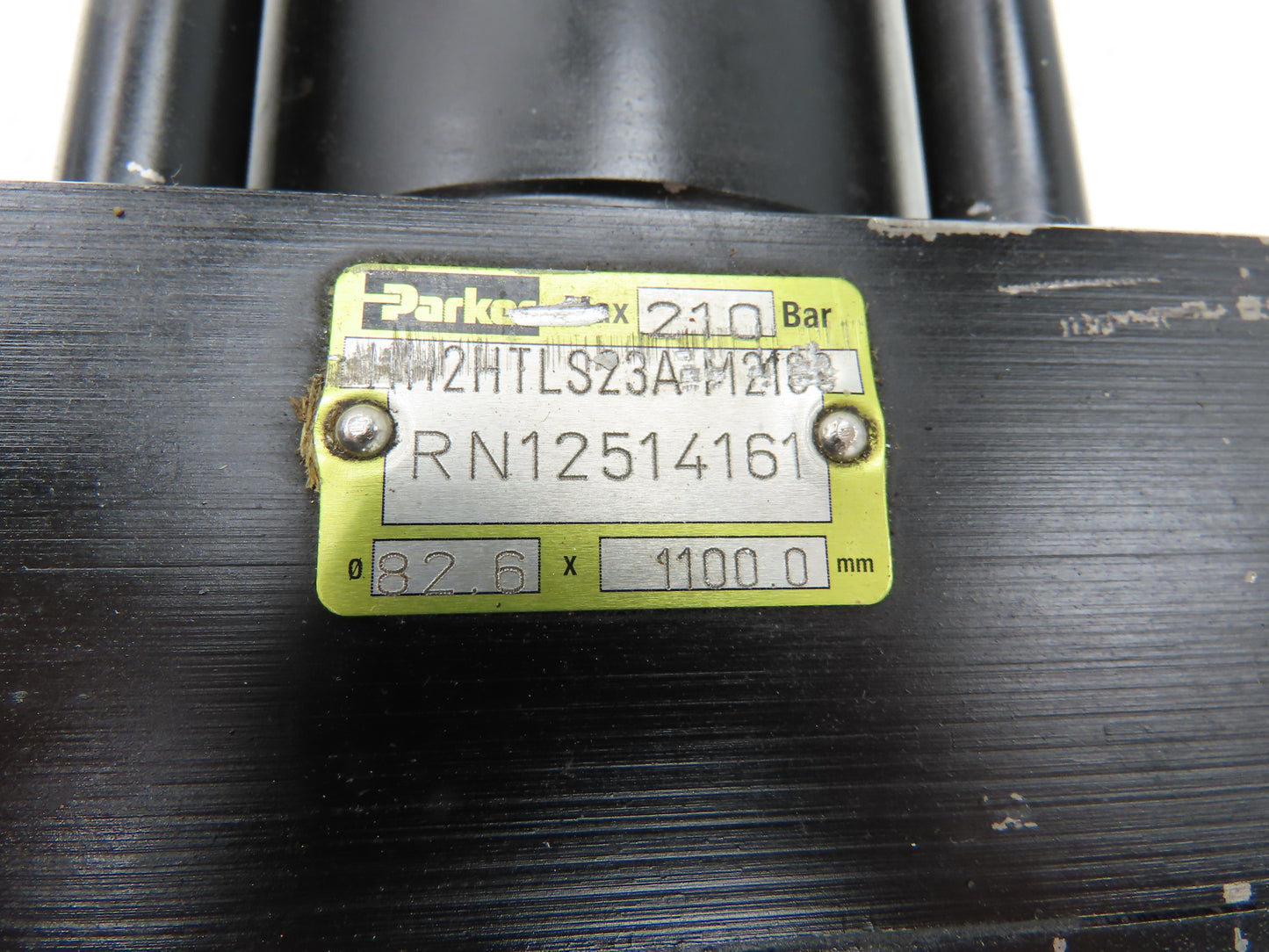 Parker HH2HLTS23A Hydraulic Cylinder 3.25"Bore 43.307"Stroke 3000psi 48"Extended