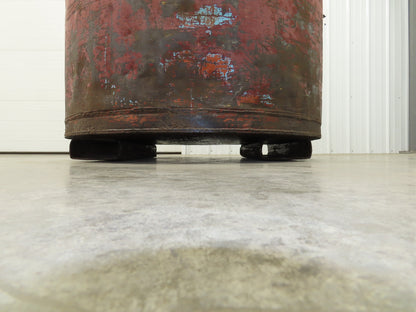 250 Gal Fuel Oil Gas Diesel Storage Tank Single Wall Steel Skid Tank 42x48"