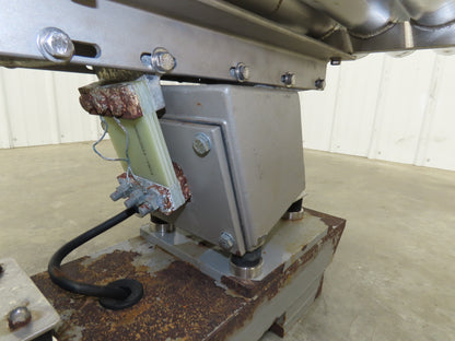 Syntron 65" Stainless Vibratory Screen Shaker Feed Conveyor 2.5" SS Food Process