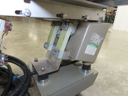 Syntron 65" Stainless Vibratory Screen Shaker Feed Conveyor 2.5" SS Food Process