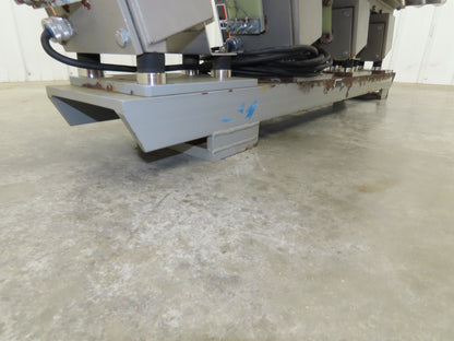 Syntron 65" Stainless Vibratory Screen Shaker Feed Conveyor 2.5" SS Food Process