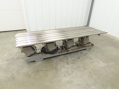 Syntron 65" Stainless Vibratory Screen Shaker Feed Conveyor 2.5" SS Food Process