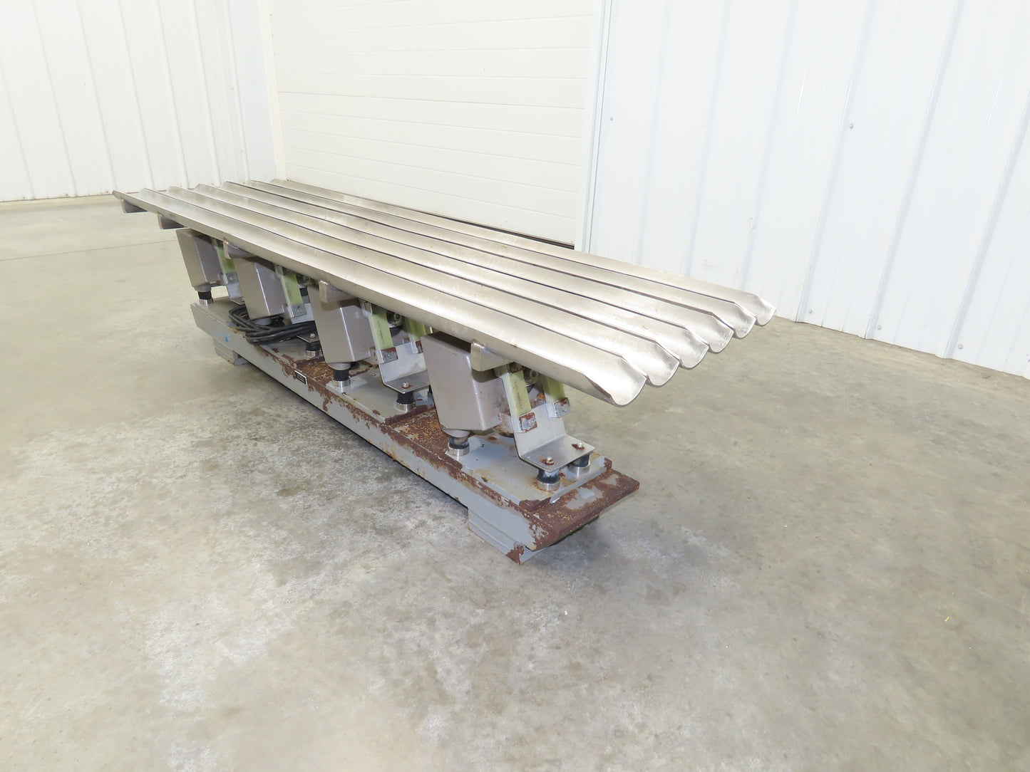 Syntron 65" Stainless Vibratory Screen Shaker Feed Conveyor 2.5" SS Food Process
