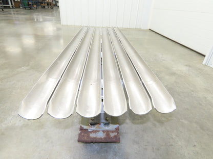 Syntron 65" Stainless Vibratory Screen Shaker Feed Conveyor 2.5" SS Food Process