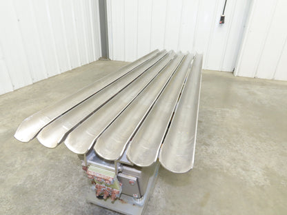 Syntron 65" Stainless Vibratory Screen Shaker Feed Conveyor 2.5" SS Food Process