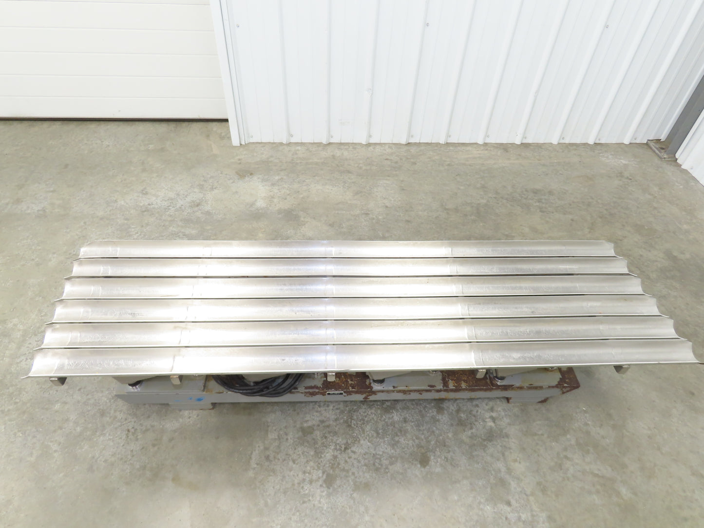 Syntron 65" Stainless Vibratory Screen Shaker Feed Conveyor 2.5" SS Food Process