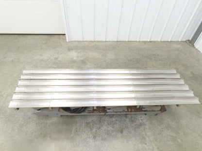 Syntron 65" Stainless Vibratory Screen Shaker Feed Conveyor 2.5" SS Food Process