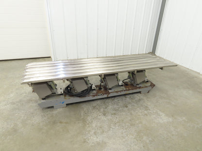 Syntron 65" Stainless Vibratory Screen Shaker Feed Conveyor 2.5" SS Food Process