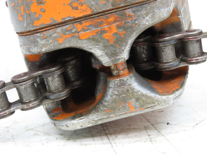 Yale AG2 Pull Lift Chain Hoist Come A Long #50 Roller Chain 5' Length to Hook