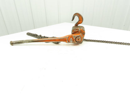 Yale AG2 Pull Lift Chain Hoist Come A Long #50 Roller Chain 5' Length to Hook