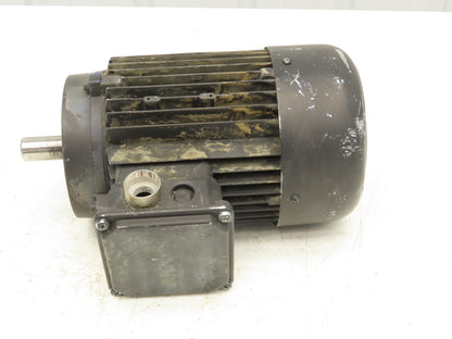 Metric AC Motor 2.2kw 3Hp 3480 RPM 230/460V 3PH IEC 90L Frame