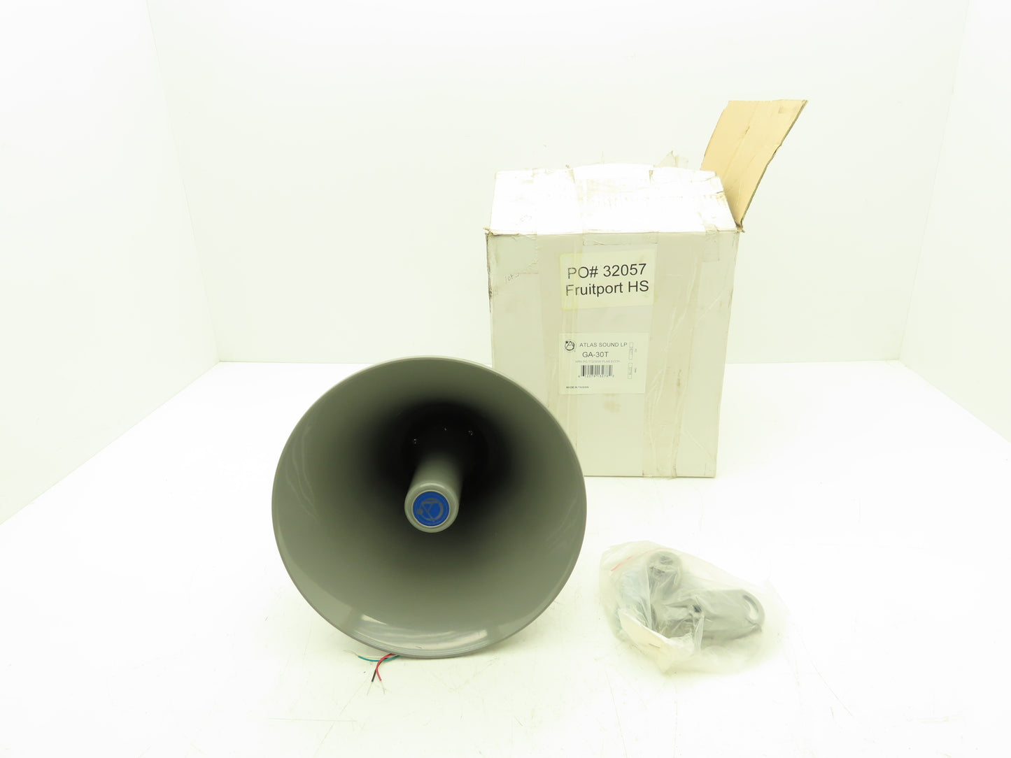 Atlas Sound GA-30T Speaker Paging Intercom Loudspeaker Horn 8-30W 25V/70V