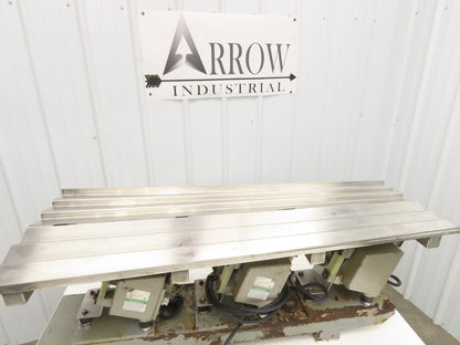 Syntron 44" Stainless Vibratory Screen Shaker Feed Conveyor Food Process