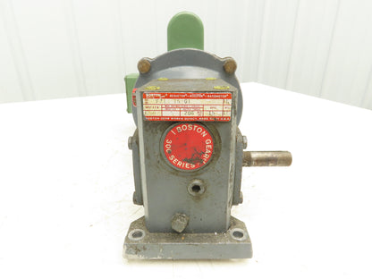 Boston Gear F313-15-G1 Gearmotor 15:1 Reducer 116rpm .5Hp 115V 1PH 56C LH