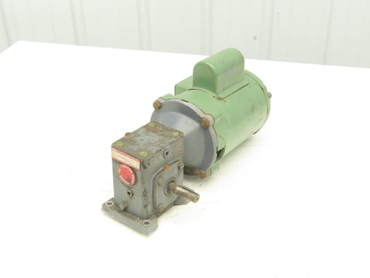 Boston Gear F313-15-G1 Gearmotor 15:1 Reducer 116rpm .5Hp 115V 1PH 56C LH