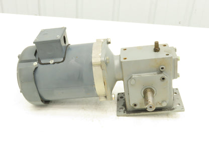 Marathon EVB 56T17F2036B Gearmotor 20:1 Hub City Reducer 88rpm .5Hp 230/460V 56C