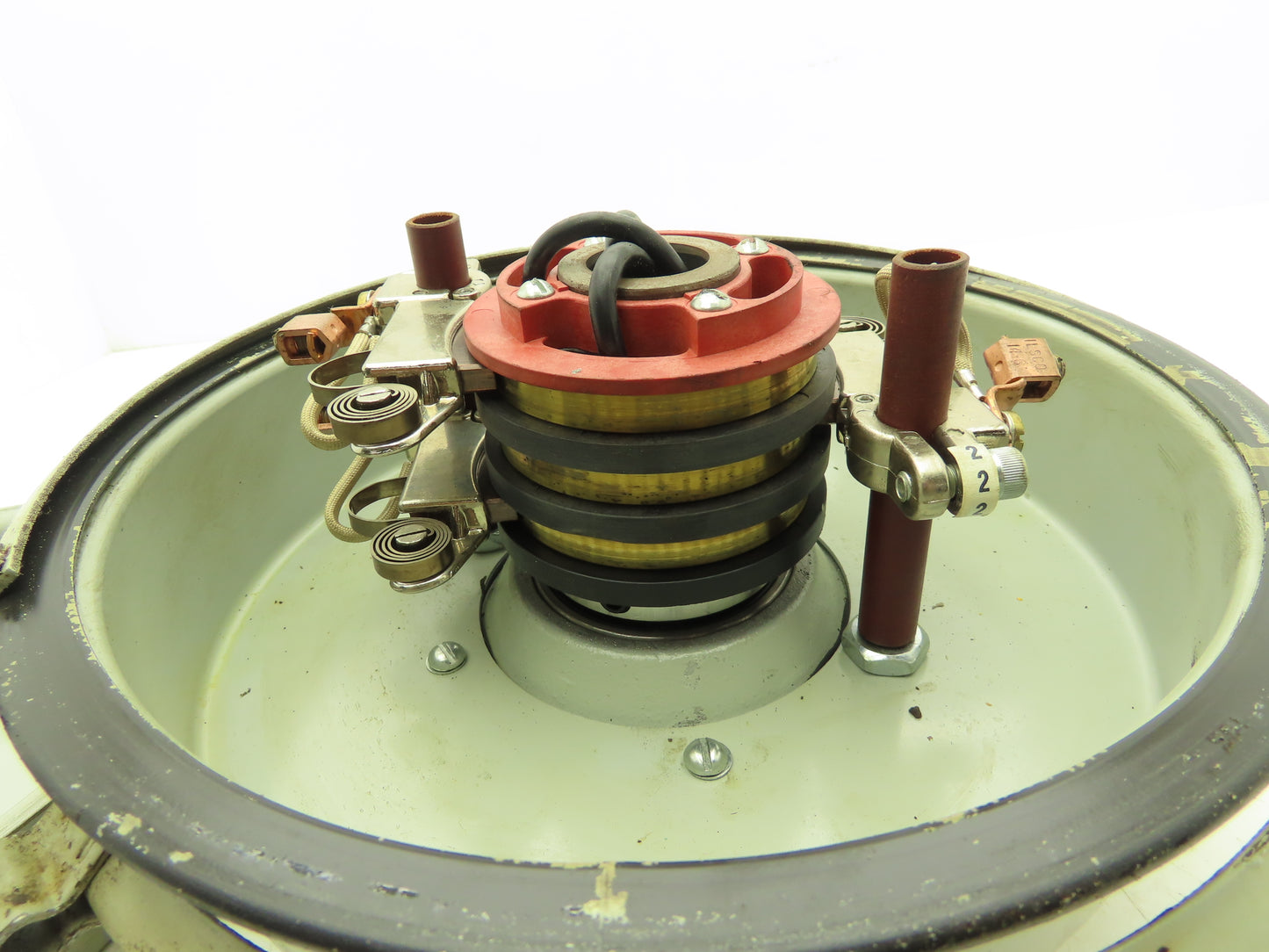 Industrial Electric Reels RU33 Rotary Cable Wire Reel 3 Wire/Slip Rings 35A 600V
