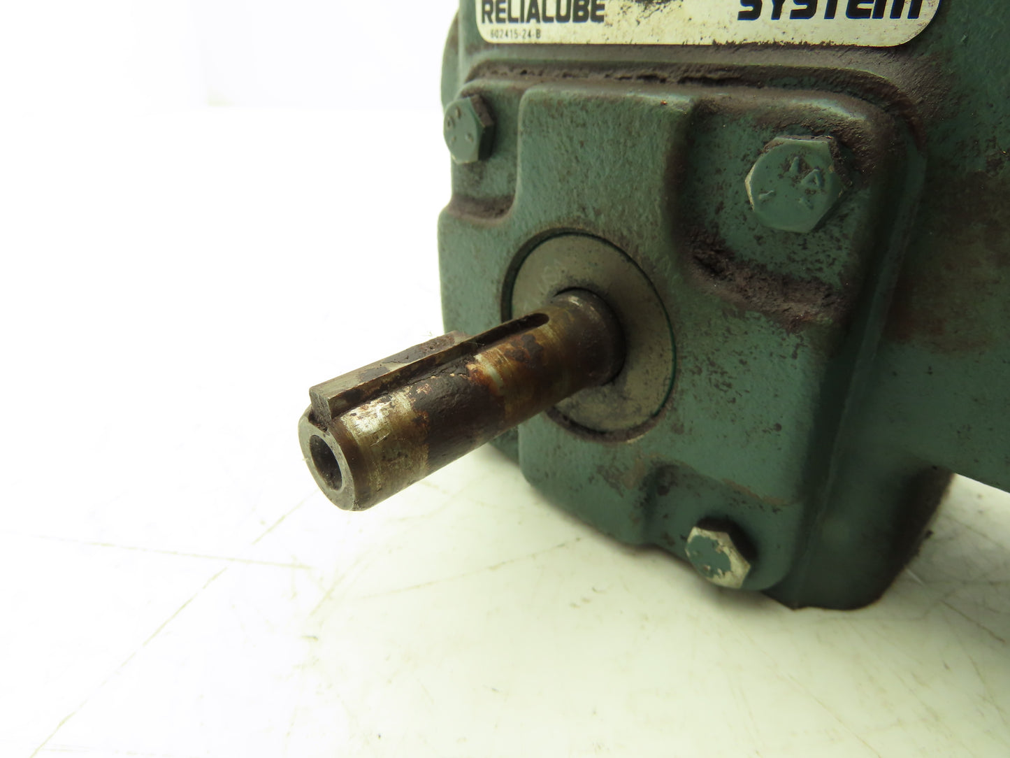 Dodge Tigear Q133B010M056K1 Worm Gearbox 10:1 Reducer .8Hp 175rpm 56C LH