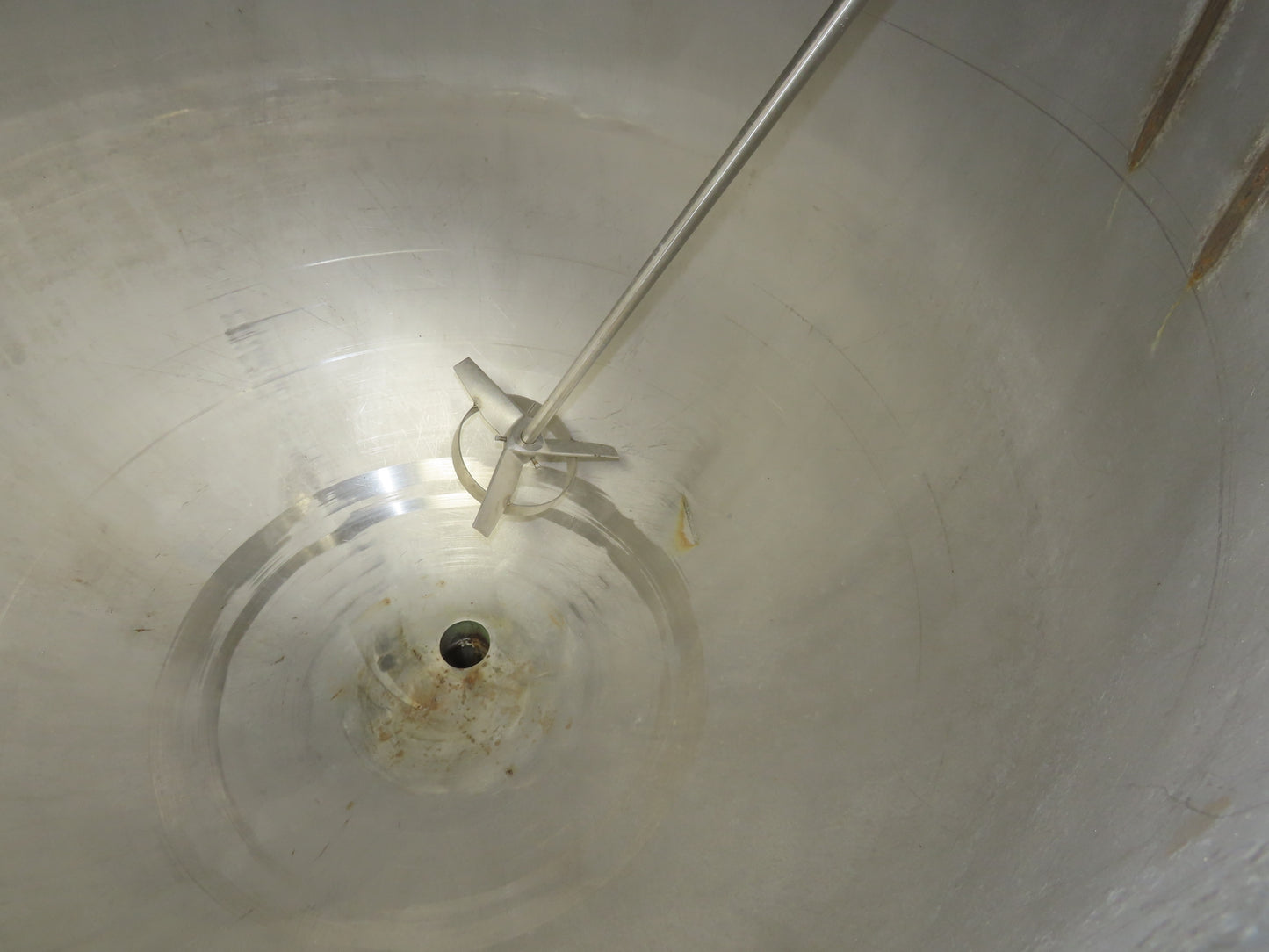 Groen Direct Steam Kettle 200 Gallon Food Grade Mixing Tank 1/3Hp Lightnin