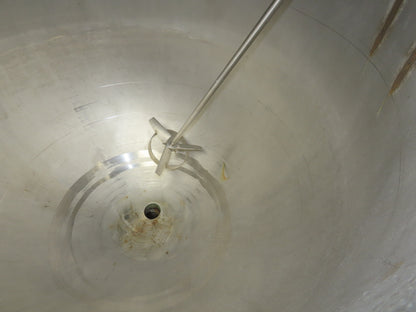 Groen Direct Steam Kettle 200 Gallon Food Grade Mixing Tank 1/3Hp Lightnin
