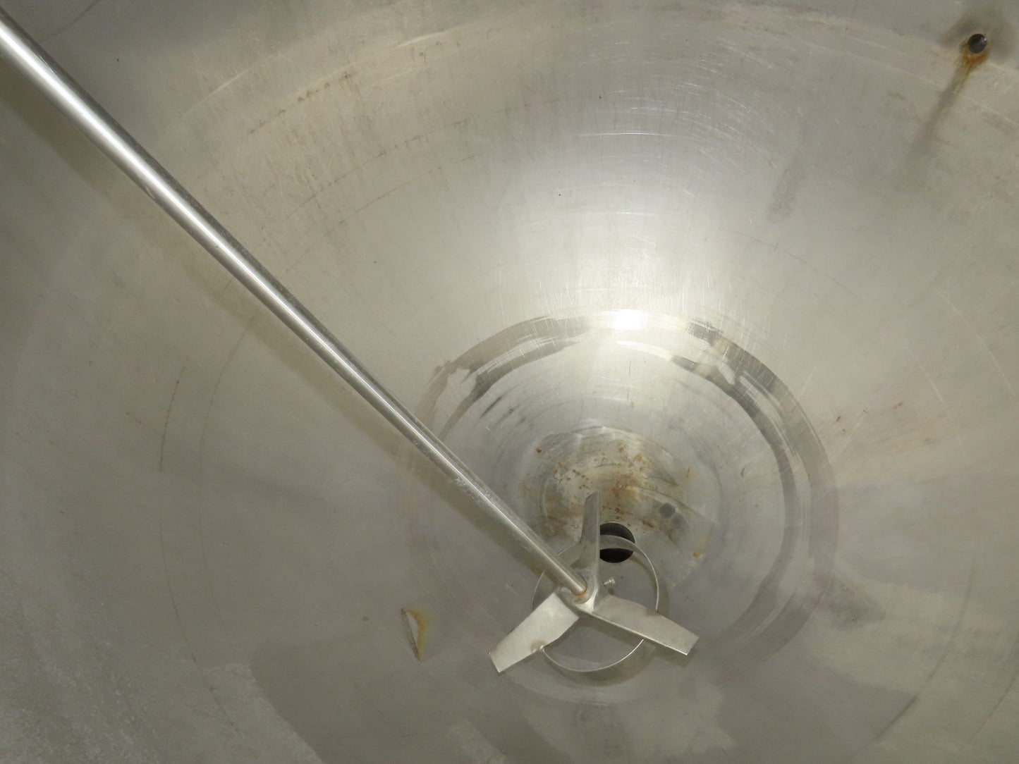 Groen Direct Steam Kettle 200 Gallon Food Grade Mixing Tank 1/3Hp Lightnin