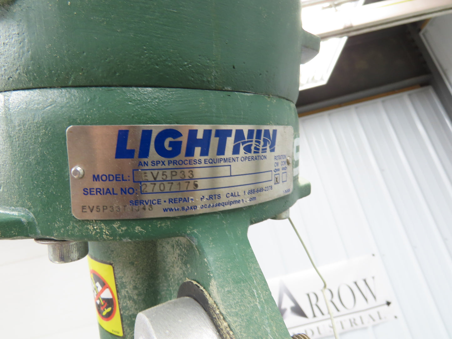 Groen Direct Steam Kettle 200 Gallon Food Grade Mixing Tank 1/3Hp Lightnin