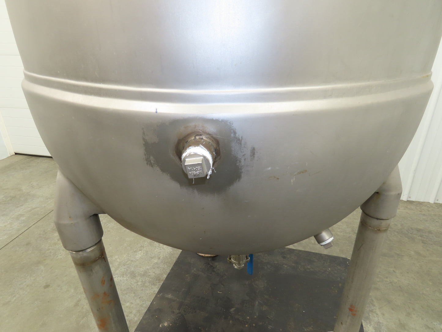 Groen Direct Steam Kettle 200 Gallon Food Grade Mixing Tank 1/3Hp Lightnin