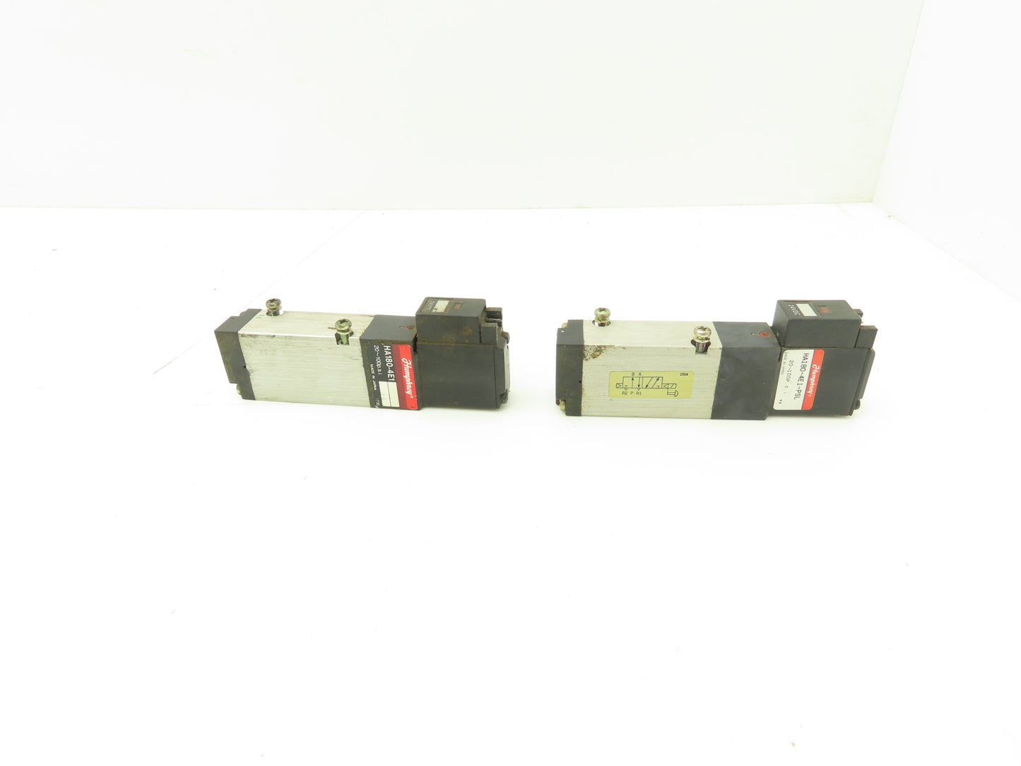Humphrey HA180-4E1-PSL Pneumatic Solenoid Valve 24VDC  Lot of 2