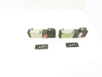 Humphrey HA180-4E1-PSL Pneumatic Solenoid Valve 24VDC  Lot of 2