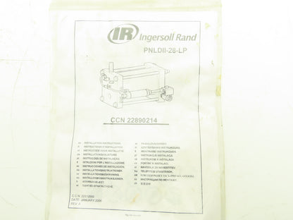 Ingersoll Rand PNLDII -28-LP Automatic Condensate Trap - Drain Valve PARTS ONLY