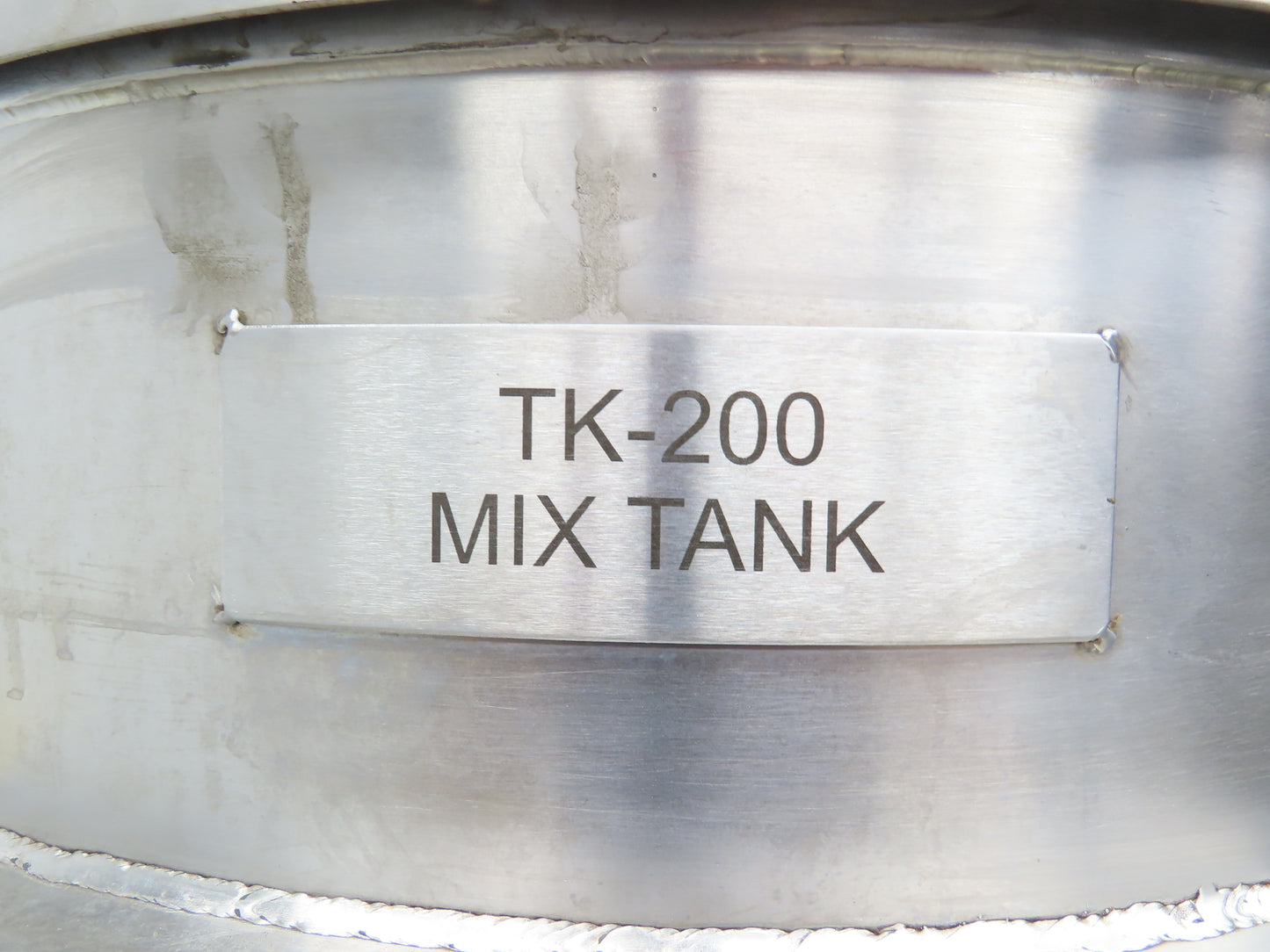 Avins Direct Steam 100 Gallon Mixing Tank 1/3Hp Lightnin Mixer Food Grade SS