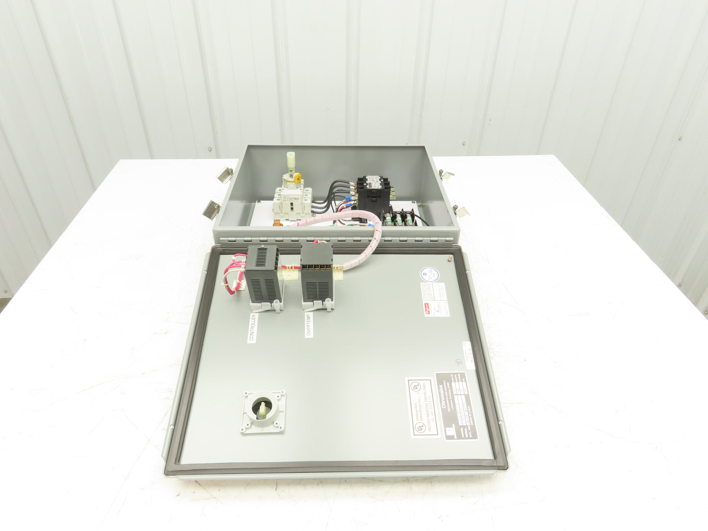 Chromalox 4474-30550 Contactor Power Controller Hoffman 16x14 NEMA 480VAC 3Ph