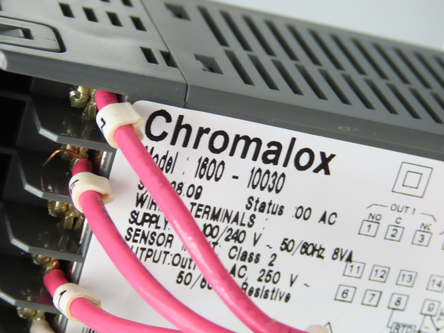 Chromalox 4474-30550 Contactor Power Controller Hoffman 16x14 NEMA 480VAC 3Ph